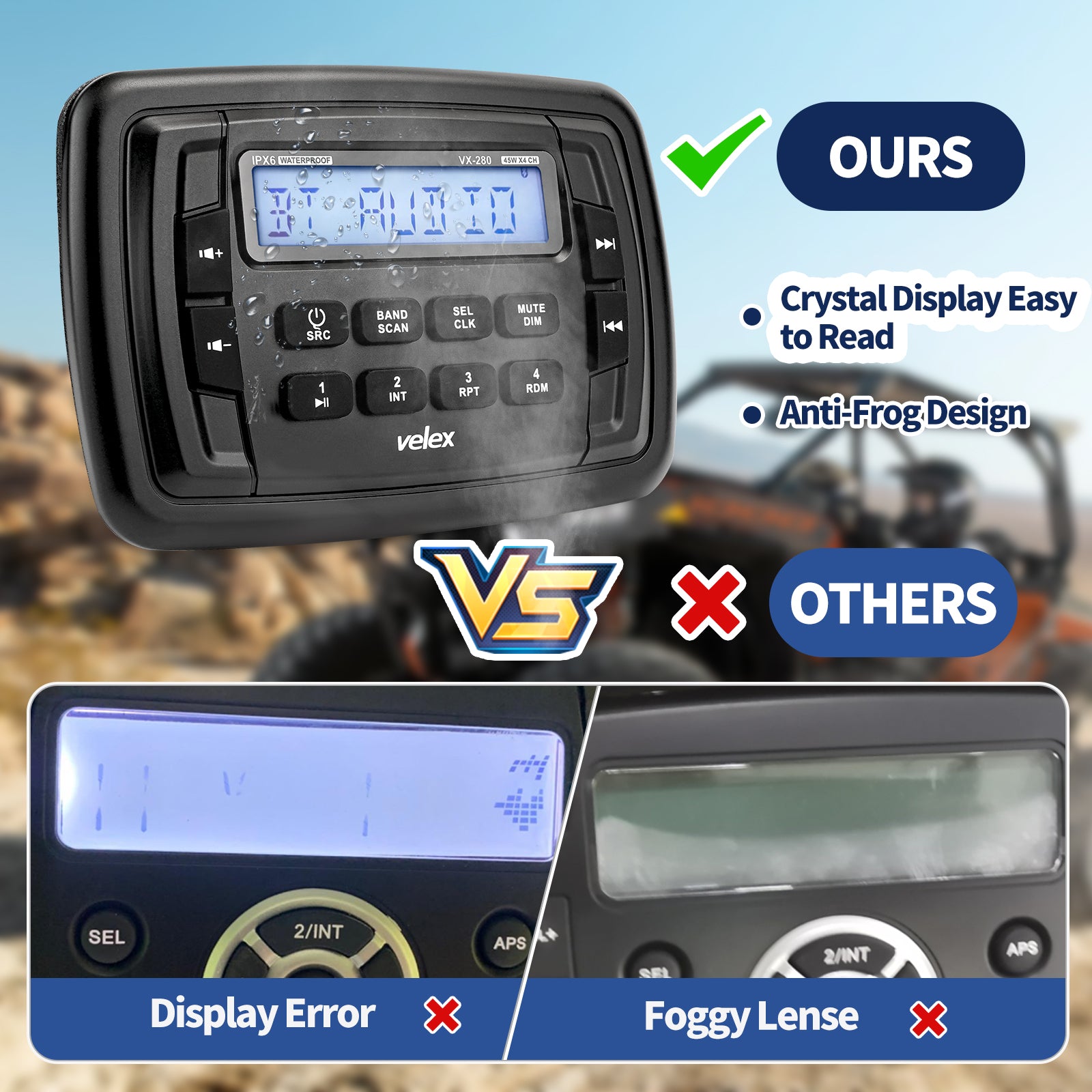 VX280 | Powersport Radio