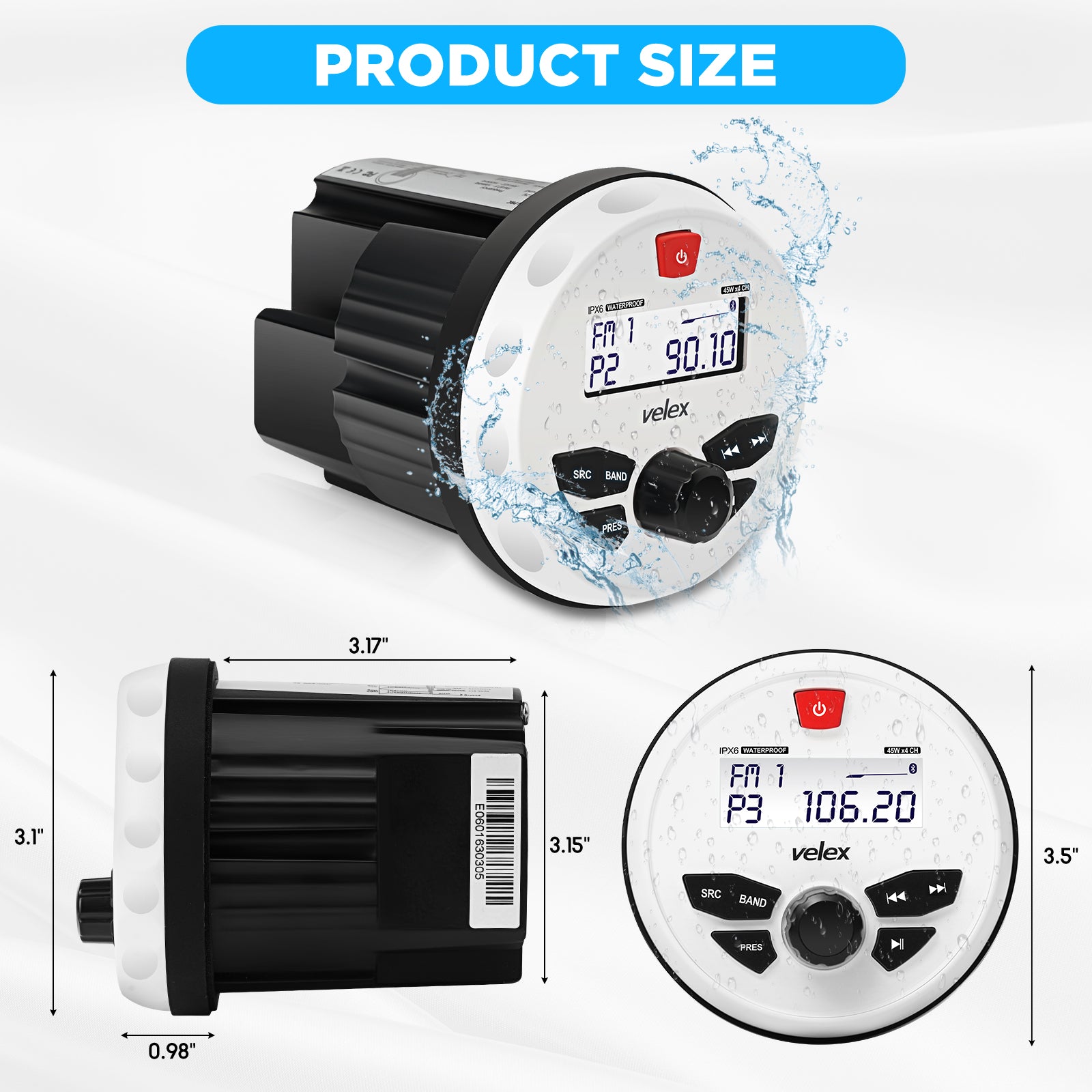 VX163W | Velex Marine Radio