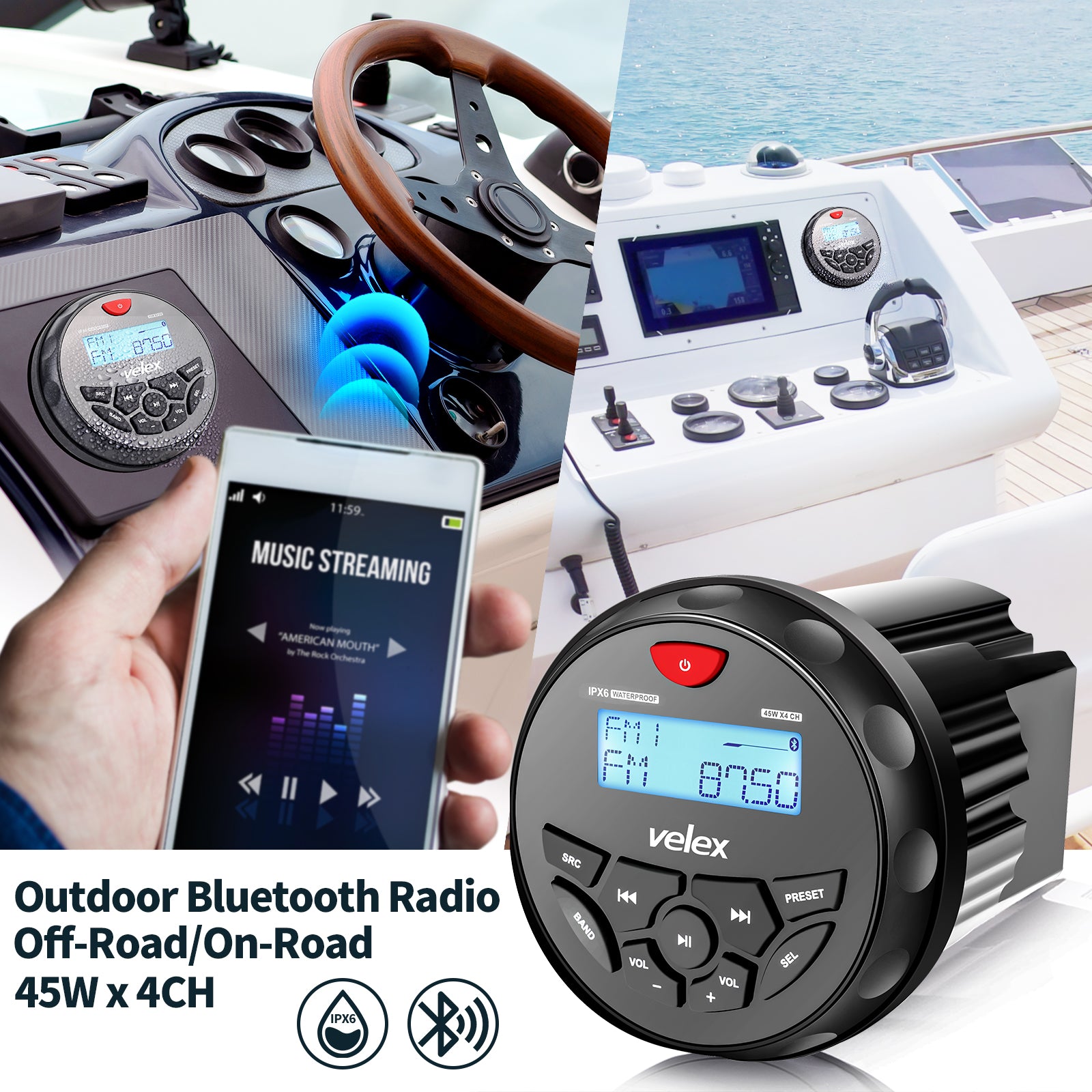 VX150DS  Velex Marine Radio – velexmarine